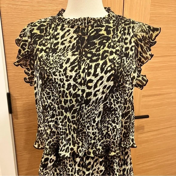 Melloday | Size Small | Antheia Dress |  Leopard Print Open Back | NWT - Picture 3 of 15